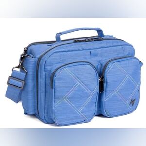 LUG Rider Crossbody Bag - Brushed Marina Icepop
